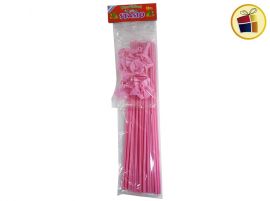 (P.R.G.C1.C2.)PORTA GLOBO X 25 ROSA PASTEL (008119-PR/81194) ZABAWA