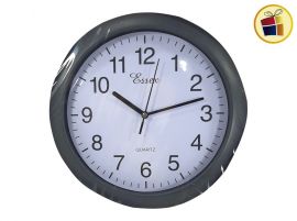 RELOJ PARED 28CM MARCO BOMBE GRIS POKA (CA4783/047837)