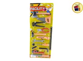 SET HERRAMIENTAS X14 PZS 54CM BLISTER FLUSS (8968A-3/101094)