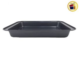 BANDEJA RECTANGULAR ANTIADHERNTE MEDIANO  (21513-18/62118) EL REY DEL BOSQUE 