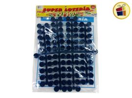 JUEGO DE LOTERIA PLASTICA EN BOLSA X24 CARTONES (508833)