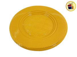 (P.R.C1.C2.F.B.RCIA)PLATO 22 AMARILLO X10 GRANDE (55657) PLASTICO SAN ANDRES
