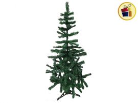 ARBOL NAVIDEÑO 120CM VERDE DOBLE FRONDOZO PATAS PLASTICA FLUSS (573-17-9/000093) 