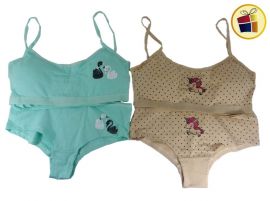 CONJUNTO PRINCIPIANTE CON RELLENO LISO Y ESTAMPADO (39940)