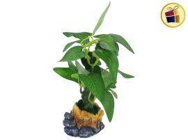 (30%P) ADORNO BONSAI C/BASE SIMIL PIEDRAS 14CM  (858243/81713/C-817-1/881775)