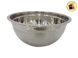 BOWL BATIDOR  DE ACERO INOXIDABLE  24X11CM (054767/DL1289)