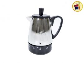 TIMER RELOJ COCINA FORMA CAFETERA (058055/DL1587)