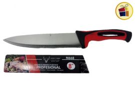 CUCHILLO MANGO PLASTICO 8" 32CM CROWN BIRD (060324/PP1219)