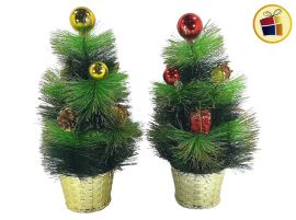 ADORNO ARBOL NAVIDEÑO 32CM DECORADO POKA (NS187387/873871)