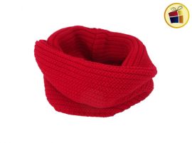 (30%)CUELLO DE LANA PARA DAMA ROJO  CH (90043)