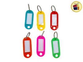 LLAVERO PORTA ETIQUETA PLASTICO COLOR (760642/387019852)
