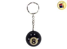 LLAVERO POOL BOLA 8 GRANDE (002500/E0250)