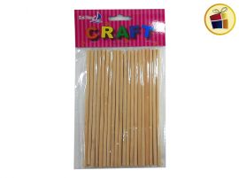 PALITO BAMBOO NATURAL P/MANUALIDADES (136-17-9/17095) CH
