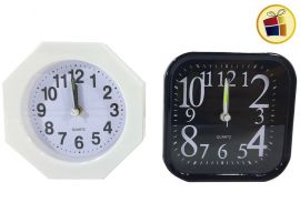 RELOJ DESPERTADOR SURTIDO MODELOS 10CM JAISPUR (50216/50217/502172)