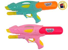 PISTOLA LANZA AGUA CON TANQUE SURTIDO COLORES 33CM SEBIGUS (073088/8515)