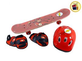 N22 SET SKATE RODILLERAS+CASCO LIGA DE LA JUSTICIA (10156/083117)