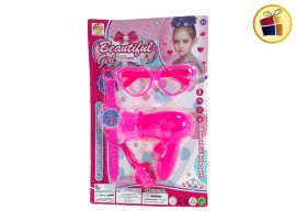 SET BELLEZA 4 PCS BLISTER 19X39CM SEBIGUS (50580/50581/200362)