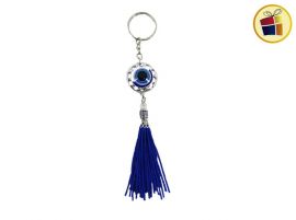 LLAVERO OJITOS GRANDE CON FLECOS (19024)