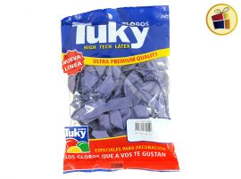 (P.VA.)GLOBO TUKY LILA  9" X50 UND (000437/6011/01100) DERPOL TUKY