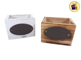 PORTA MACETA MADERA RECTANGULAR 8CM NICO (794/565724)