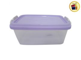 CONTENEDOR RECTANGULAR 2500CC TREBOL CON TRABA TREBOL(014023)