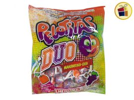 CHUPETIN PELOTITA DUO MANDARINA/UVA (08632)