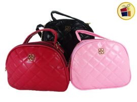 BANDOLERA OVAL CUERINA CON APLIQUE TRESHER (723410)