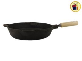 SARTEN FUNDICION MANGO MADERA 27CM (167852)