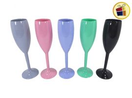 COPA FLAUTA ACRILICA SURTIDO COLORES 23CM MAYA (GST360704252/459129)