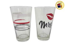 VASO DE VIDRIO IKEA ESTAMPADO  ND (888056/796434)