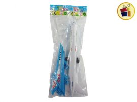 AVION  22X21CM CON LUZ EN BOLSA PUBLILED (692140/A200163)