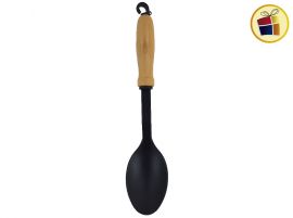 CUCHARA PARA GUISO NYLON MANGO MADERA JOVIFEL (054044/5400) 