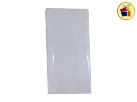 BOLSA PAPEL SEGUNDA BLANCA  X20 N°1 (2821/36040) LA CORPORACION 