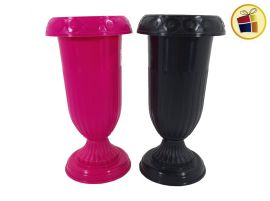 FLORERO COPA CHICO BERUPLAST CON BASE 20CM (002053)