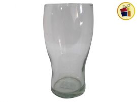 "P.ST"VASO VIDRIO PINTA CON BORDE GRUESO  DURAX (622219)