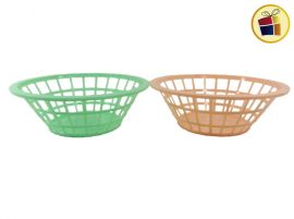 PANERA PLASTICA REDONDA 22CM COLOR RAO (576321/80-993)