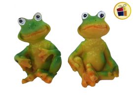 ADORNO RANA POLIRRESINA 6CM NICO (59000/290576)