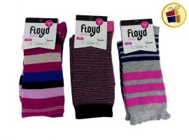 MEDIA LARGA ESTAMPA RAYADA PARA DAMA FLOYD (312640/MJ4)