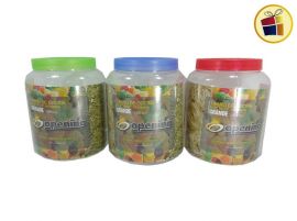 FRASCO POTICHE PVC REDONDO GRANDE TAPA ECO COLOR 2400CC OPENING (110542/RB1005RECO)