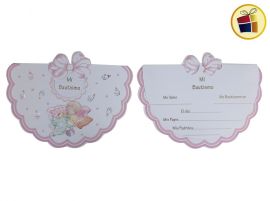 ESTAMPA BAUTISMO  BABERO NENA (24211/75627/70400) GOLD MUNDO 