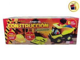 CAMION POWER TRUCK CON ACCESORIOS(CHALECO+HERRAM.+BLOQUES) EN CAJA MAXPLAST (15081/961434