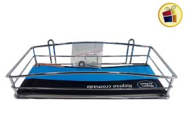 REPISA CROMADA PARA DUCHA 26.5 X12.5 CM HOGAR ACTUAL (142244/422440)