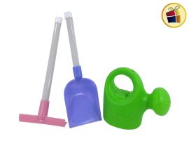 SET PLAYA/JARDIN REGADERA+PALA+RASTRILLO EN BOLSA FANO (998203)