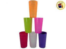 VASO PLASTICO TEXTURADO MATRICERIA (781608)