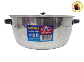 "P.C1.C2.R"CACEROLA Nº26 ECO ALUMAR (100159/10305)