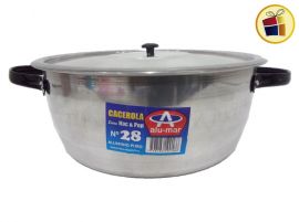 "P.R.C1.C2"CACEROLA N°28 ALUMINIO ALUMAR (10306/100166)