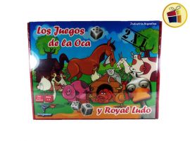 JUEGO DE LA OCA Y LUDO 2X1 EN CAJA TOTO GAMES (JM2002/820026) 