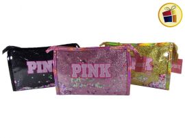 PORTA COSMETICO PVC GRANDE CON LENTEJUELAS (28938/7517)