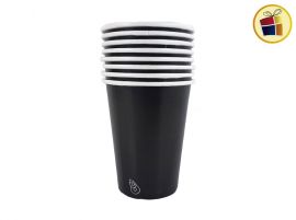 VASO X8 UND LISO NEGRO (04879) OTERO 