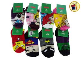 (OFERTA FINAL)MEDIA SOQUETE INFANTIL PERSONAJE (00630)